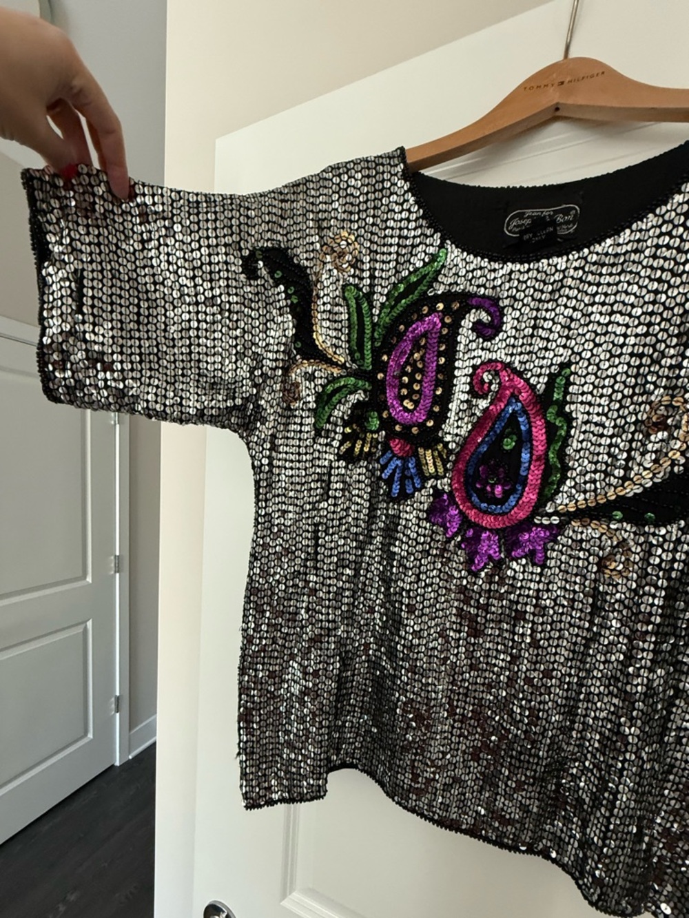 Sequined top - Picture 3 of 4